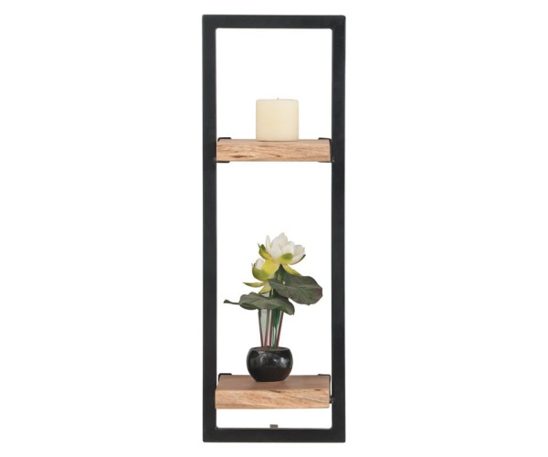 LIZARD Frame Ράφι Μέταλλο Βαφή Μαύρο, Ξύλο Ακακία Φυσικό LIZARD Frame Ράφι Μέταλλο Βαφή Μαύρο, Ξύλο Ακακία Φυσικό