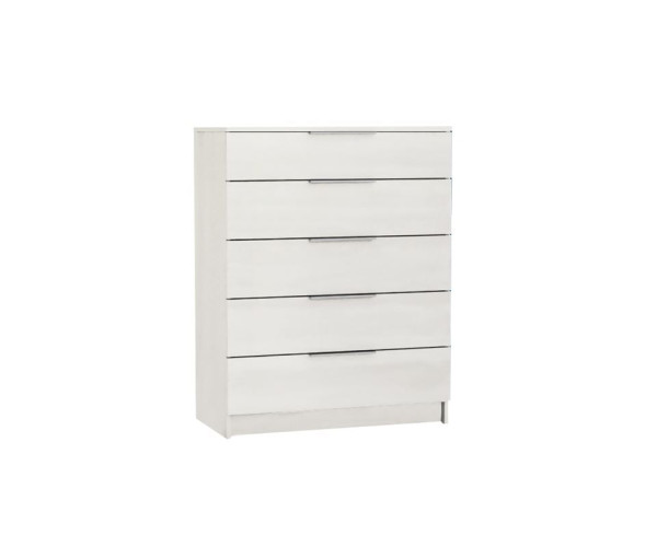 DRAWER Συρταριέρα με 5 Συρτάρια, Απόχρωση Άσπρο DRAWER Συρταριέρα με 5 Συρτάρια, Απόχρωση Άσπρο