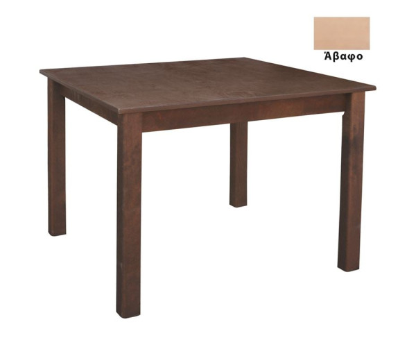 Ταβέρνας Τραπέζι Λυόμενο Οξιά - Κόντρα Πλακέ, Άβαφο