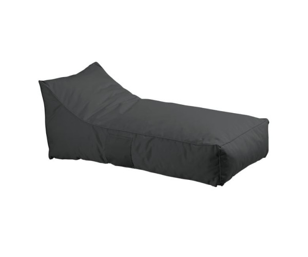 TACO Πουφ Ξαπλώστρα Ανάκλιντρο, 100% Αδιάβροχο Ύφασμα Ανθρακί