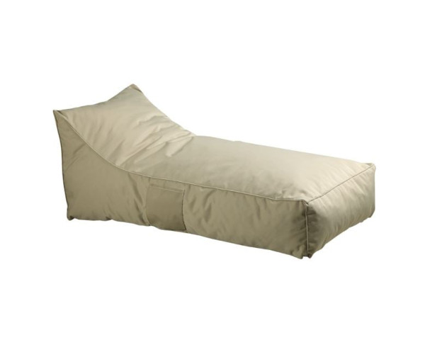 TACO Πουφ Ξαπλώστρα Ανάκλιντρο, 100% Αδιάβροχο Ύφασμα Sand