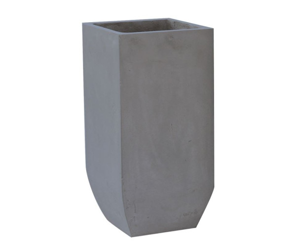 FLOWER POT-1 Cement Grey 35x35x80cm FLOWER POT-1 Cement Grey 35x35x80cm