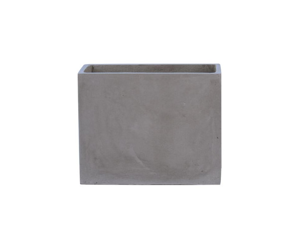 FLOWER POT-2 Cement Grey 50x20x40cm