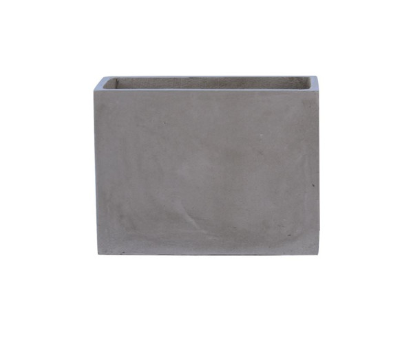 FLOWER POT-2 Cement Grey 60x30x45cm