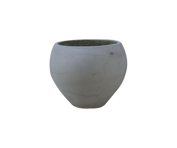 FLOWER POT-5 Cement Grey Φ32x26cm