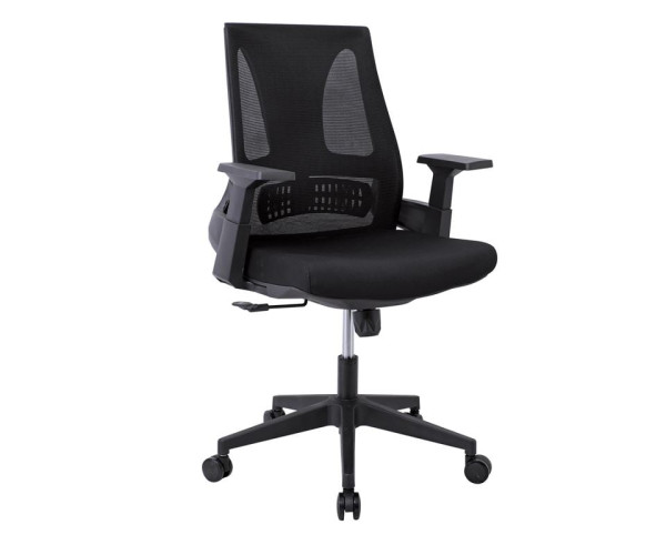 BF8760 Πολυθρόνα Γραφείου, Mesh Μαύρο, Ύφασμα Μαύρο BF8760 Πολυθρόνα Γραφείου, Mesh Μαύρο, Ύφασμα Μαύρο