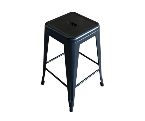 RELIX Σκαμπό Bar H.65cm, Στοιβαζόμενο, Μέταλλο Βαφή Μαύρο RELIX Σκαμπό Bar H.65cm, Στοιβαζόμενο, Μέταλλο Βαφή Μαύρο