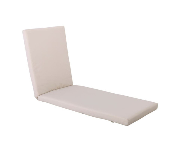 SUNLOUNGER Μαξιλάρι Ξαπλώστρας Ύφασμα Sandy Water Repellent, Foam+Polyester Φερμουάρ-Velcro