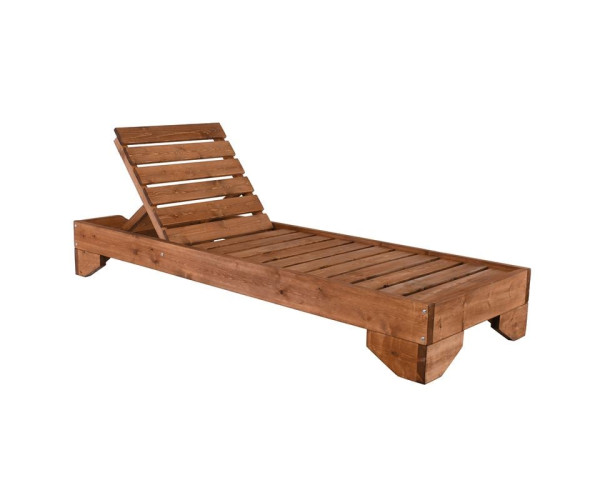 VERANO Ξαπλώστρα (A) Καρυδί Pine (πεύκο) VERANO Ξαπλώστρα (A) Καρυδί Pine (πεύκο)