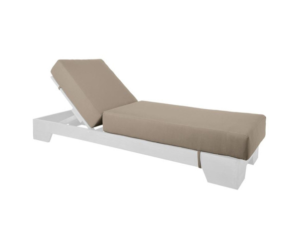 VERANO Μαξιλάρι Ξαπλώστρας (B) Ύφ.Cappuccino Water Repellent με Φερμουάρ - Velcro VERANO Μαξιλάρι Ξαπλώστρας (B) Ύφ.Cappuccino Water Repellent με Φερμουάρ - Velcro