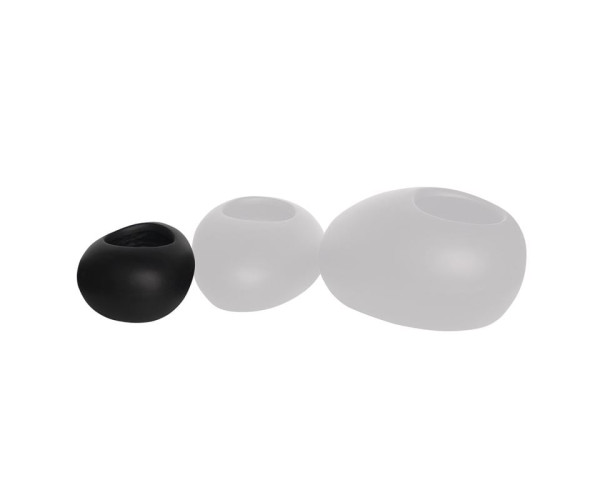 FLOWER POT-ROCK 40x30x19cm, Cement Απόχρωση Black FLOWER POT-ROCK 40x30x19cm, Cement Απόχρωση Black