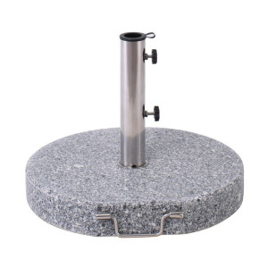 ΒΑΣΗ ομπρέλας στρογγυλή Γρανίτης/Inox #304 (40Kg)