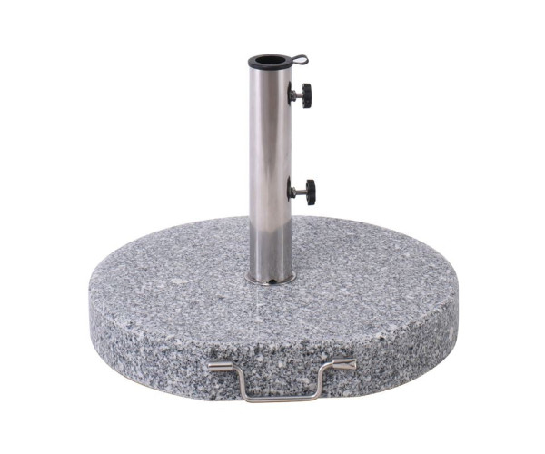 ΒΑΣΗ ομπρέλας στρογγυλή Γρανίτης/Inox #304 (40Kg) ΒΑΣΗ ομπρέλας στρογγυλή Γρανίτης/Inox #304 (40Kg)