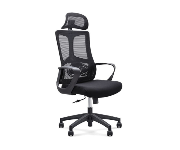 BF8600 Πολυθρόνα Γραφείου Διευθυντή, Mesh Μαύρο, Ύφασμα Μαύρο BF8600 Πολυθρόνα Γραφείου Διευθυντή, Mesh Μαύρο, Ύφασμα Μαύρο