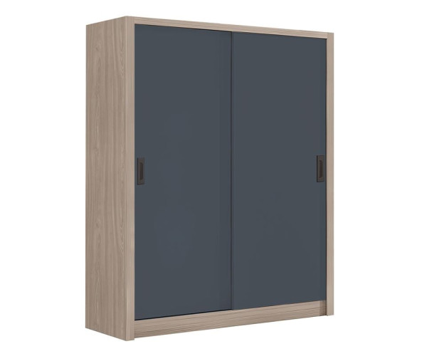 VANITY Ντουλάπα Δίφυλλη - Συρόμενη, Αποχρώσεων Sonoma Oak & Grey VANITY Ντουλάπα Δίφυλλη - Συρόμενη, Αποχρώσεων Sonoma Oak & Grey