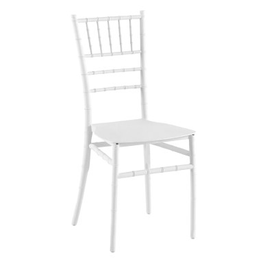 ILONA-W Καρέκλα Εστίασης - Catering Στοιβαζόμενη PP Άσπρο