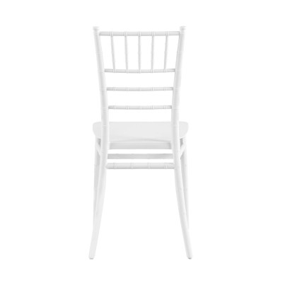 ILONA-W Καρέκλα Εστίασης - Catering Στοιβαζόμενη PP Άσπρο