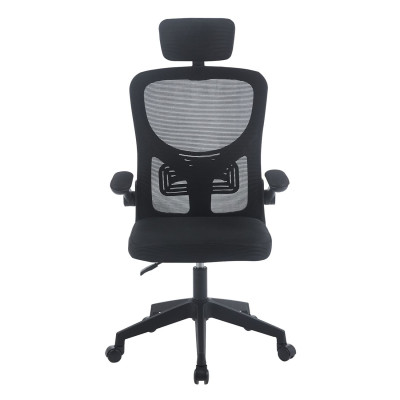 BF3055 Πολυθρόνα Γραφείου- Διευθυντή, Mesh Μαύρο