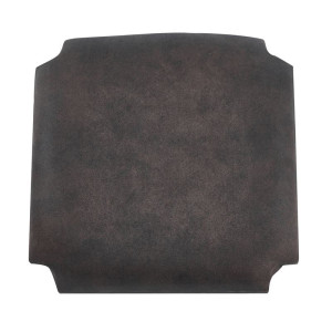 ΤΑΠΕΤΣΑΡΙΑ Σκαμπό Καφενείου, Ύφασμα Suede Ανθρακί