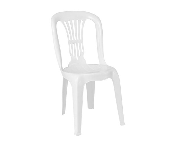 WIEN Καρέκλα Στοιβαζόμενη, ΡΡ Άσπρο