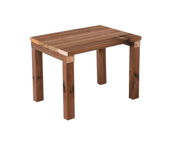 LUGANO Τραπεζάκι Παραλίας - Ξαπλώστρας, Εμποτισμού Pine Απόχρωση Καρυδί