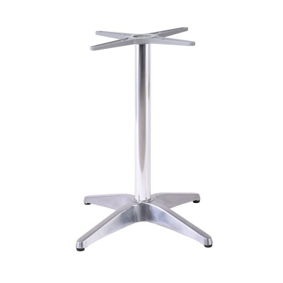 FACTORY Βάση Τραπεζιού Αλουμίνιο Απόχρωση Shiny Silver (2,35kg)