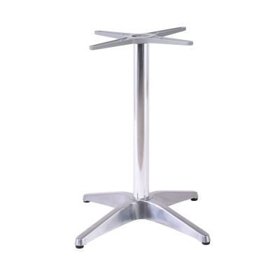 FACTORY Βάση Τραπεζιού Αλουμίνιο Απόχρωση Shiny Silver (2,35kg)