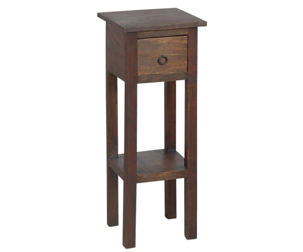 CLASSIC Stand - Τραπεζάκι Βοηθητικό H.65cm - 1 Συρτάρι, Ξύλο Sheesham Καρυδί CLASSIC Stand - Τραπεζάκι Βοηθητικό H.65cm - 1 Συρτάρι, Ξύλο Sheesham Καρυδί