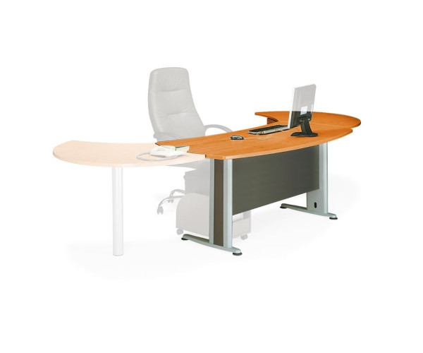 EXECUTIVE Γραφείο Απόχρωση Dark Grey - Cherry EXECUTIVE Γραφείο Απόχρωση Dark Grey - Cherry
