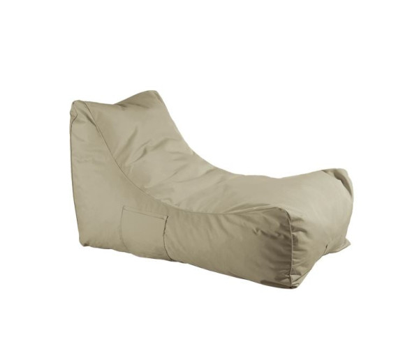 LAZY Πουφ Ανάκλιντρο 100% Αδιάβροχο, Ύφασμα Sand LAZY Πουφ Ανάκλιντρο 100% Αδιάβροχο, Ύφασμα Sand