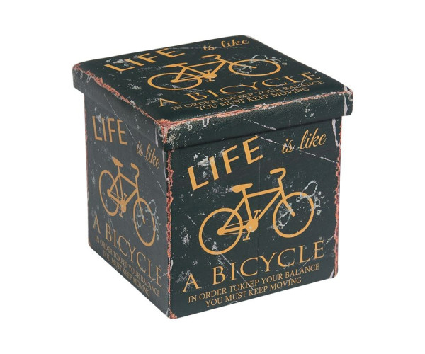ORION Σκαμπό Αποθηκευτικό - Βοηθητικό, PU Deco Bike ORION Σκαμπό Αποθηκευτικό - Βοηθητικό, PU Deco Bike