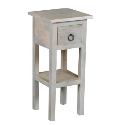MAISON CLASSIC Έπιπλο Stand, Ξύλο Mango Antique Άσπρο