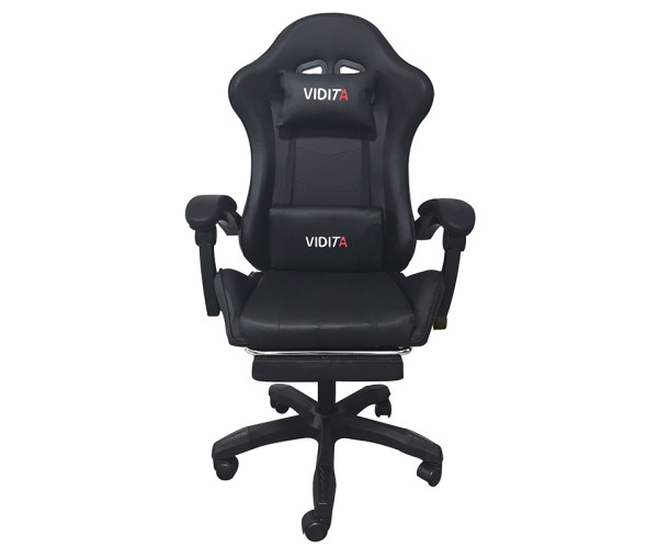 A6060 ΜΑΥΡΟ ΠΟΛΥΘΡΟΝΑ GAMING/ΜΕ ΥΠΟΠΟΔΙΟ 01.0293