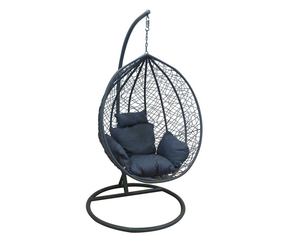 NEST34 ΑΝΘΡΑΚΙ 105X119/Φ102Χ198εκ. ΜΕΤΑΛΛΙΚΗ 07.0034