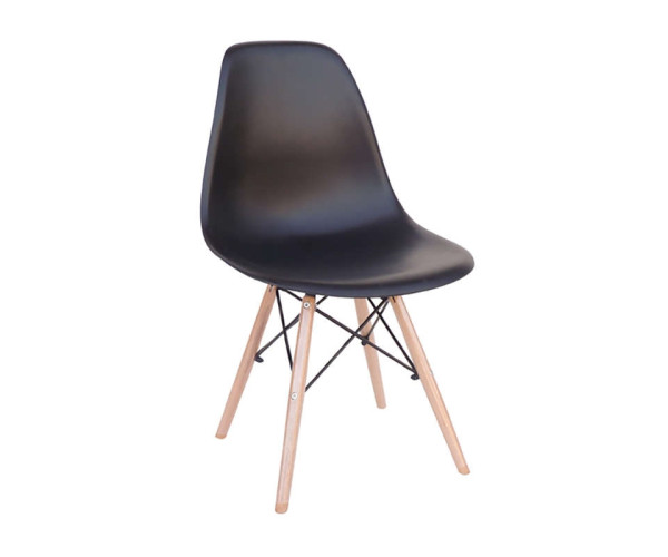 LOFT ΚΑΡΕΚΛΑ BLACK(Σ4)PP 10.0113 (ΣΕΤ 4 τεμ)