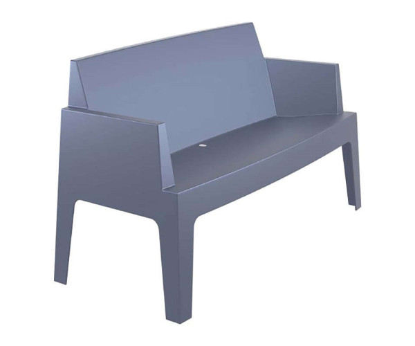 BOX DARK GREY KANAΠEΣ ΠΟΛ/ΝΙΟΥ 20.0116