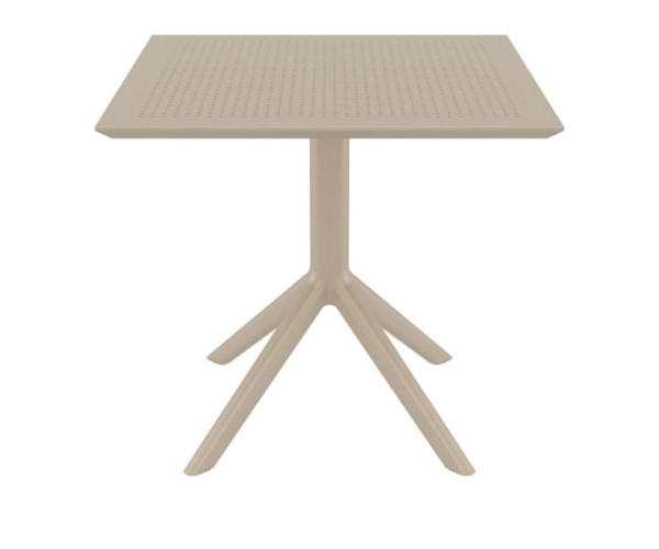 SKY TAUPE 80X80X74εκ. ΤΡΑΠΕΖΙ ΠΟΛ/ΝΙΟΥ 20.0247