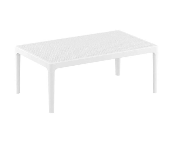 SKY WHITE 100Χ60Χ40εκ. ΤΡΑΠΕΖΙ ΠΟΛ/ΝΙΟΥ 20.0274