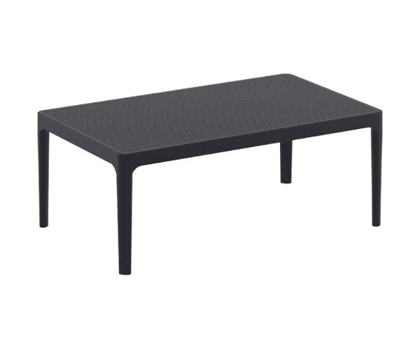 SKY BLACK 100Χ60Χ40εκ. ΤΡΑΠΕΖΙ ΠΟΛ/ΝΙΟΥ 20.0275