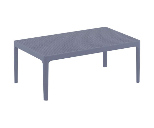 SKY DARK GREY 100Χ60Χ40εκ. ΤΡΑΠΕΖΙ ΠΟΛ/ΝΙΟΥ 20.0276