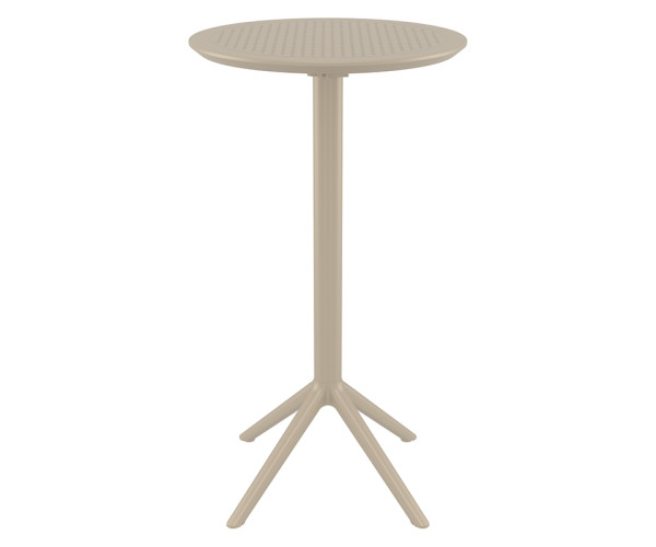 SKY TAUPE BAR Φ60Χ108εκ.ΠΤΥΣ/ΝΟ ΤΡΑΠ. ΠΟΛ/ΝΙΟΥ 20.0298