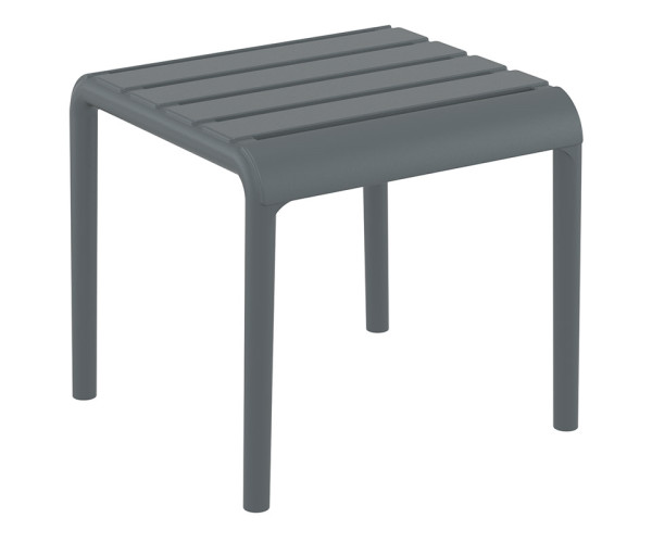 PARIS DARK GREY ΤΡΑΠΕΖΙ 42X41X40εκ. ΠΟΛ/ΝΙΟΥ 20.0845
