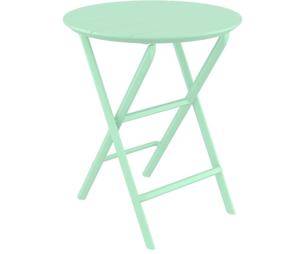 HELEN OPALINE GREEN Φ60X74εκ. ΤΡΑΠΕΖΙ ΠΤΥΣ/ΝΟ ΠΟΛ/ΝΙΟΥ 20.0904
