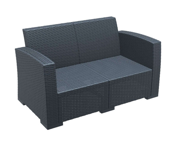 MONACO DARK GREY 2ΘΕΣΙΟΣ ΚΑΝΑΠΕΣ ΠΟΛ/ΝΙΟΥ 53.0151