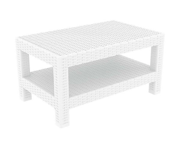MONACO WHITE ΤΡΑΠΕΖΙ 92Χ57Χ45εκ. ΠΟΛ/ΝΙΟΥ 53.0163