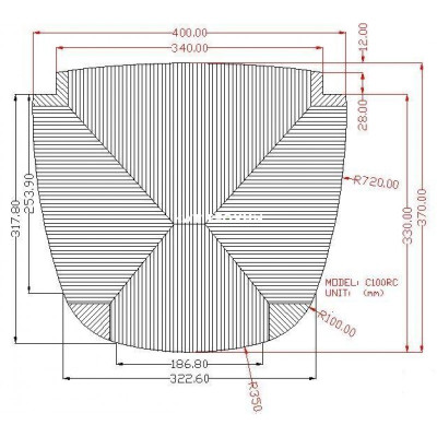 Ψάθα για καρέκλα C100CBR