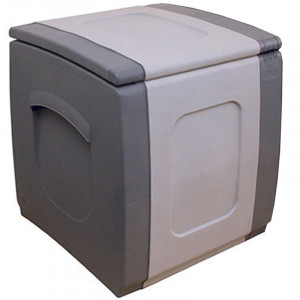 COMPACT Πλαστικό μπαούλο αποθήκευσης, 150L, διαστάσεων 50x50x57h