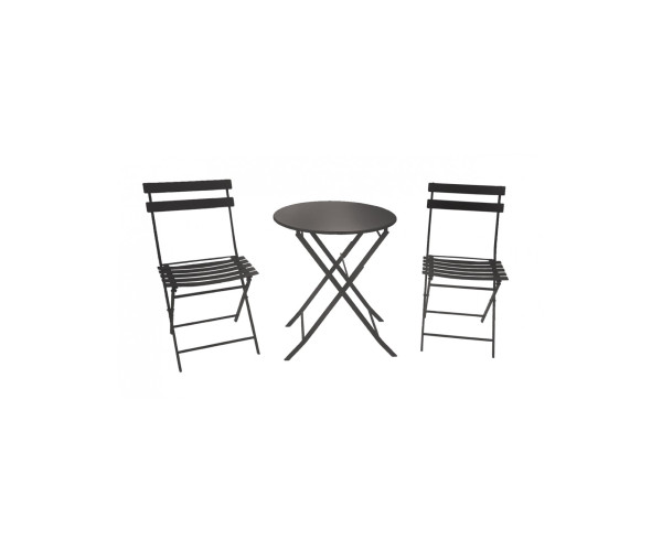 Set phoenix 3τμχ μαύρο μεταλλικό Ø60 Set phoenix 3τμχ μαύρο μεταλλικό Ø60