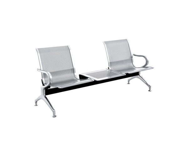 S2A καθίσματα αναμονής με τραπεζάκι 183x63x78,5cm
