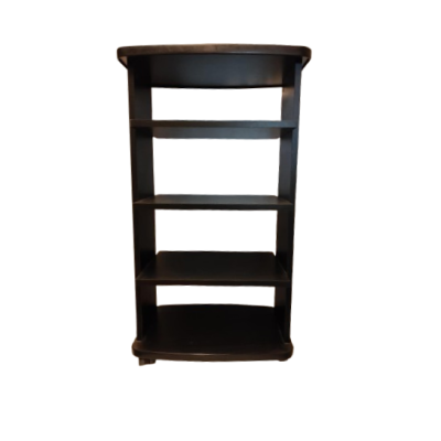BLAK επιπλο τηλεόρασης με mdf σε μαύρο χρώμα 50x35x90h